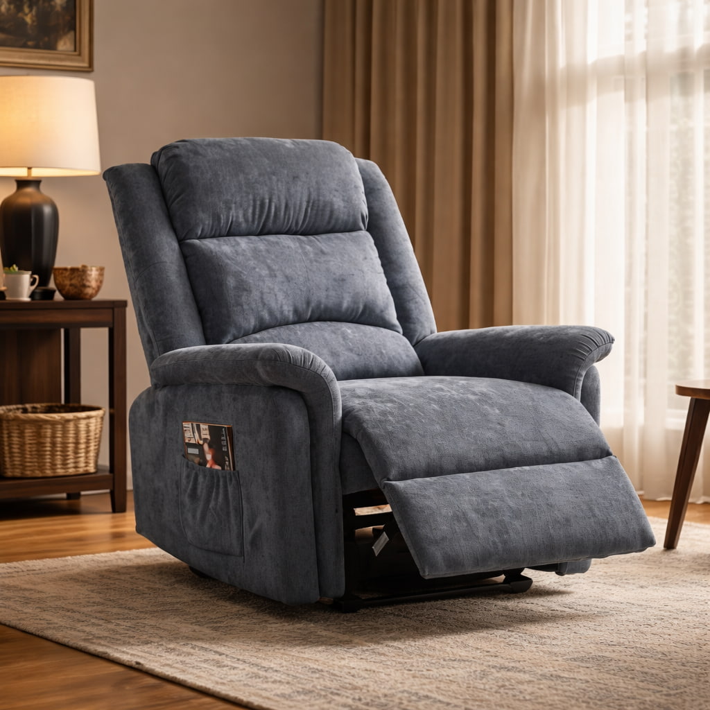 Boyd Grey Recliner Chair
