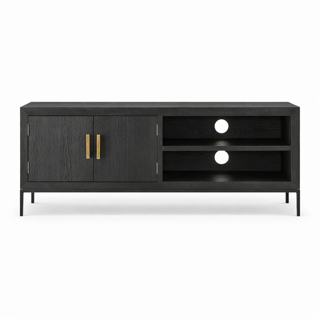 Brixton Black TV Unit
