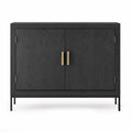 Brixton Black 2 Door Chest
