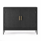 Brixton Black 2 Door Chest