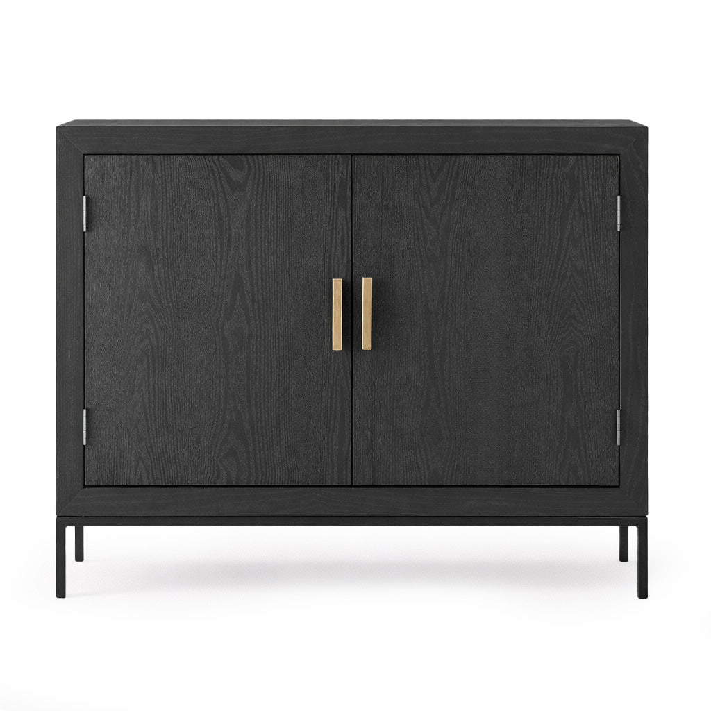 Brixton Black 2 Door Chest