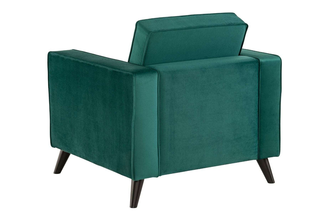 Cara Armchair - Forest Green Velvet