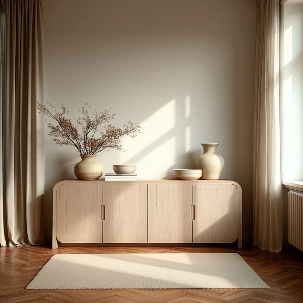 Cali 4 Door Sideboard