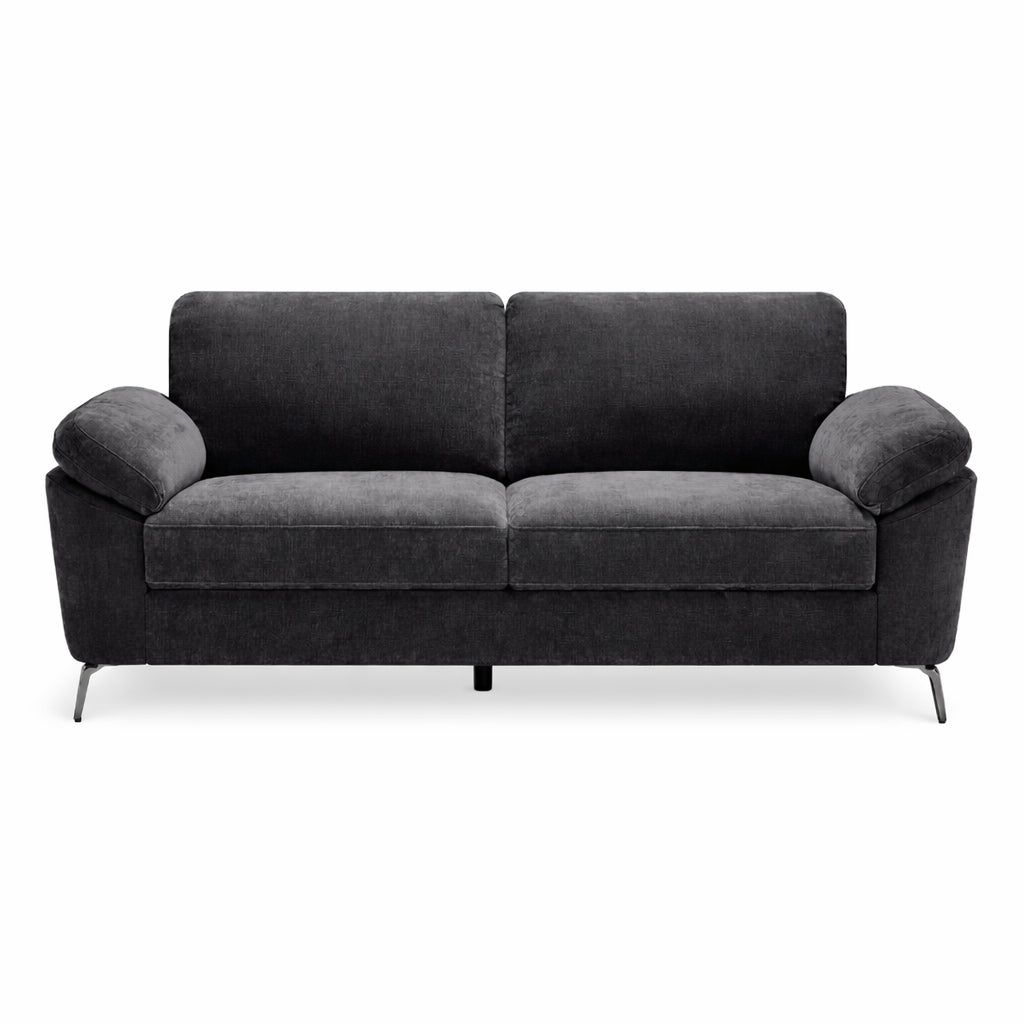 Camden 3 Seater in Black