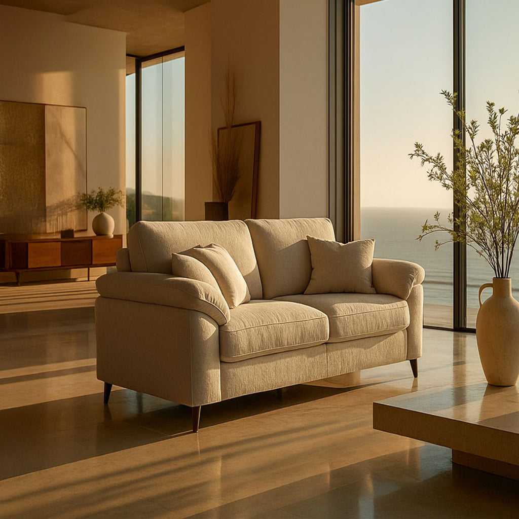 Camden 2 Seater in Cream