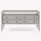 Carter Grey 4 Drawer Sideboard