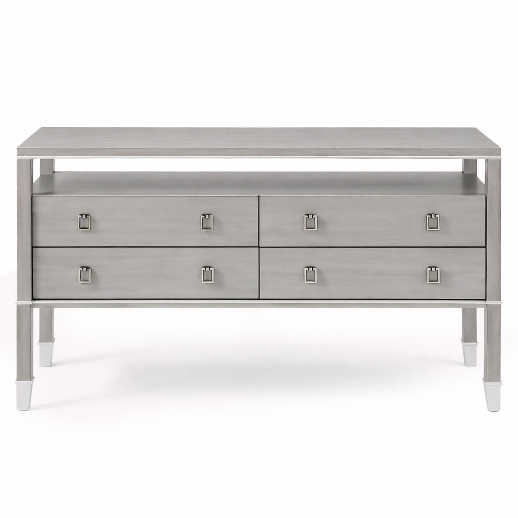 Carter Grey 4 Drawer Sideboard
