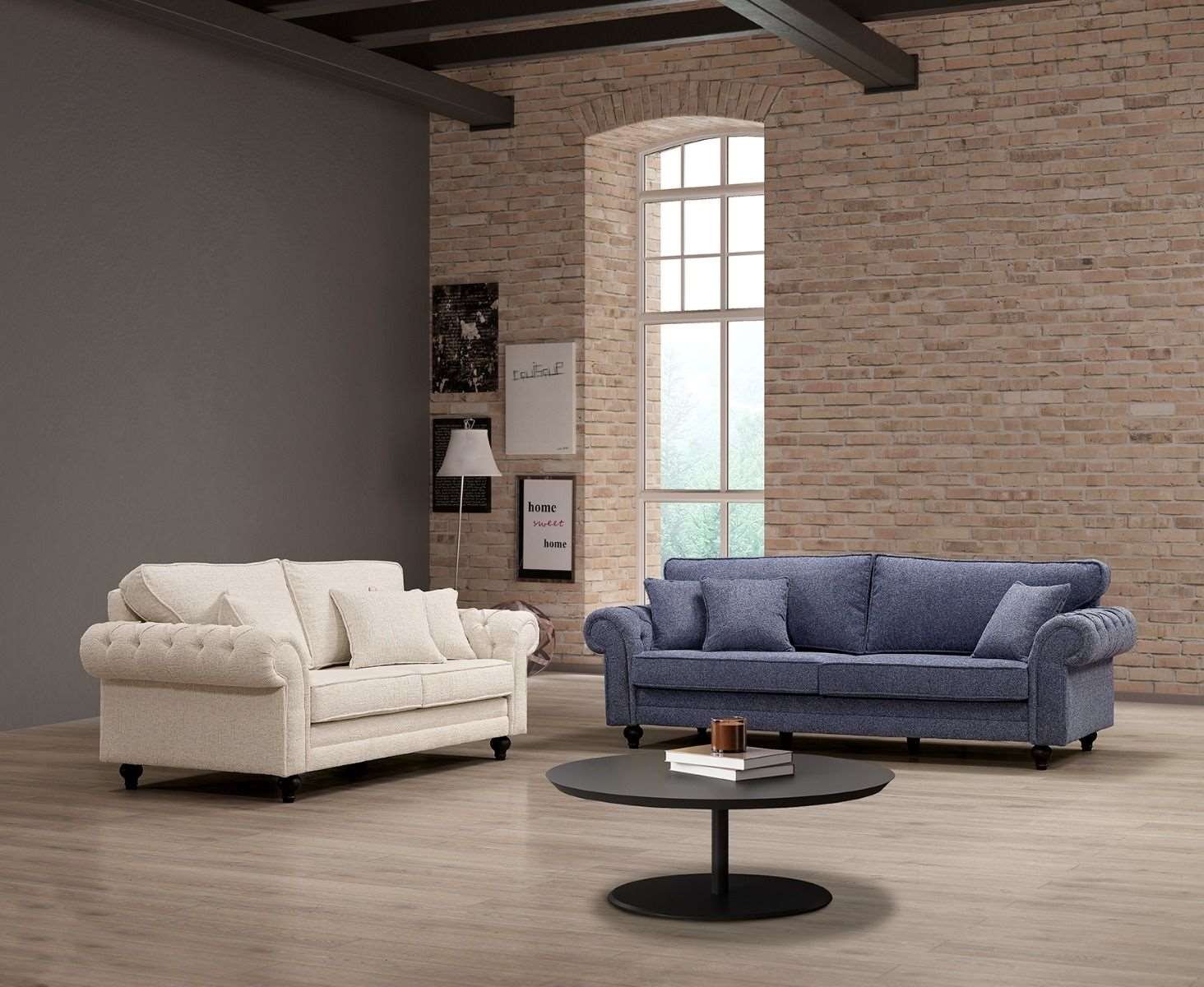 Chelsea 3 Seater Sofa - Cream