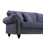 Chelsea 4 Seater Blue Sofa