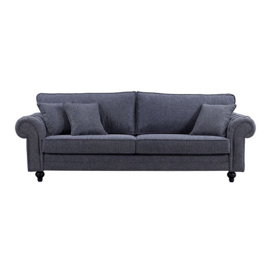 Chelsea 4 Seater Blue Sofa