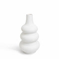 White Organic 3 Tier Resin Pot
