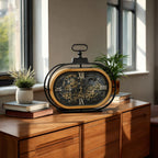 Oval Clogs Clock