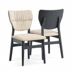 Dinamic Dining Chair - Cream / Beige  (Set of 2)