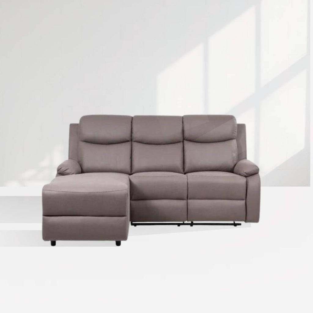 Crosby Corner Recliner Sofa - Left - Nutmeg
