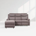 Crosby Corner Recliner Sofa - Left - Nutmeg