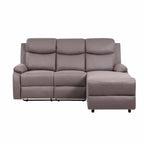 Crosby Corner Recliner Sofa - Right - Nutmeg