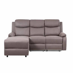 Crosby Corner Recliner Sofa - Left - Nutmeg