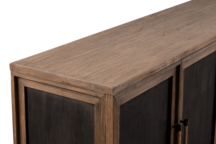 Elliot 4 Door Sideboard - American Oak Wash