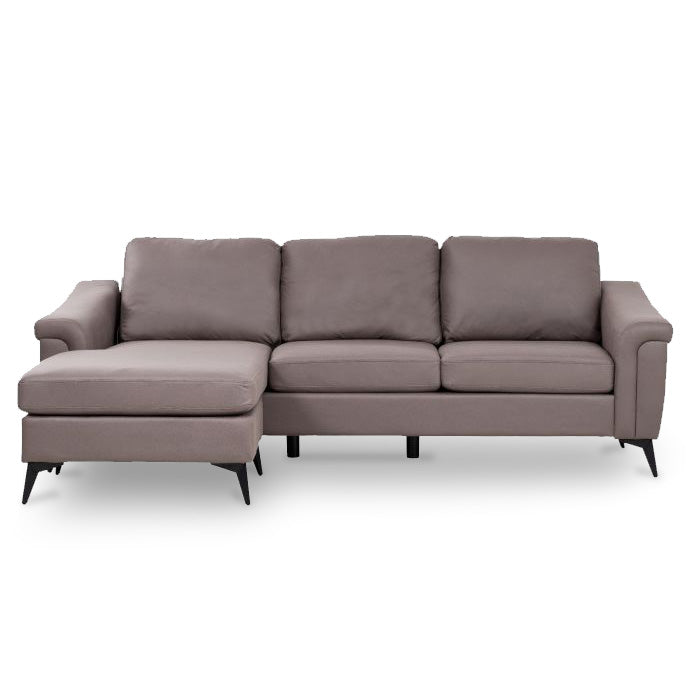 Douglas Nutmeg Leather Air Corner Sofa