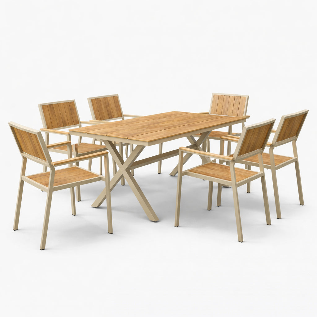 Darby 7 Pc Outdoor Dining Set