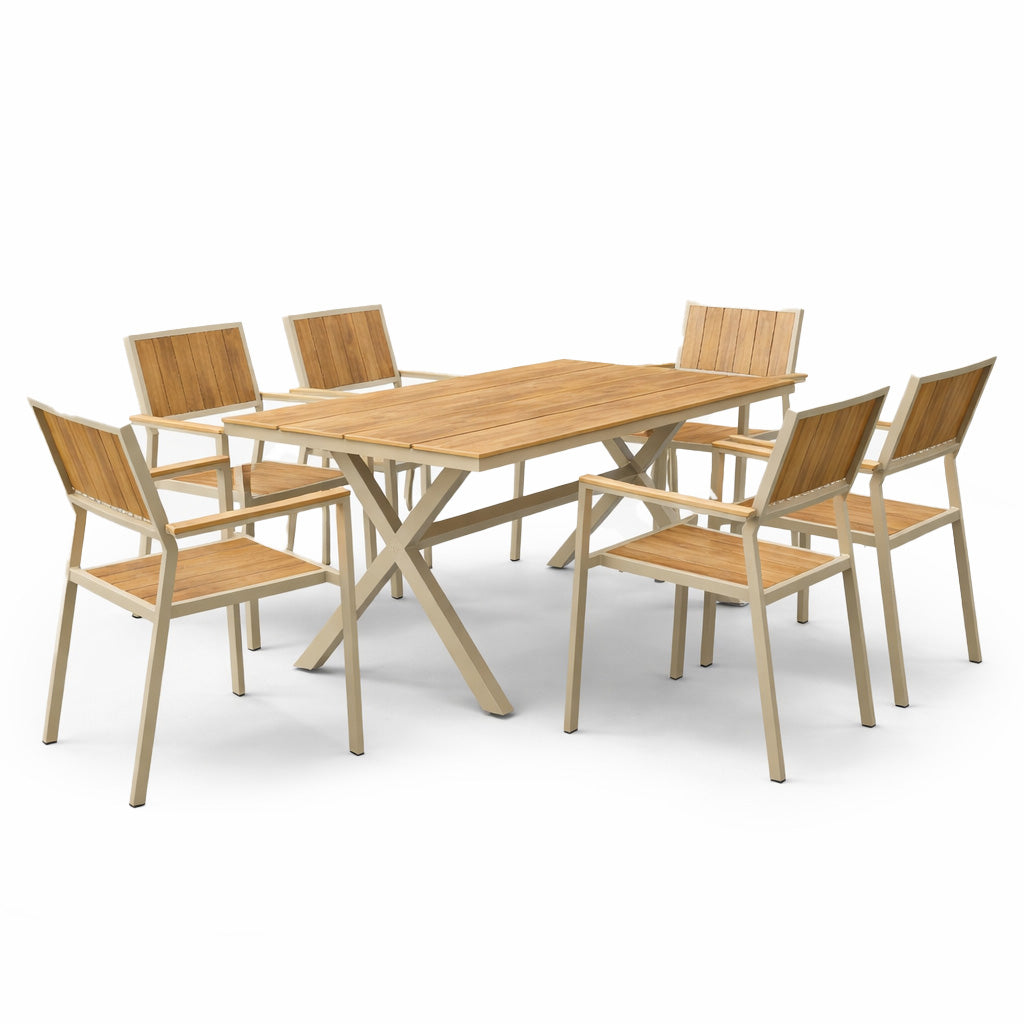 Darby 7 Pc Outdoor Dining Set