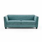Dawson Studded 3 Seater Teal Sofa