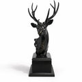 Stags Head Statue