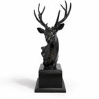 Stags Head Statue