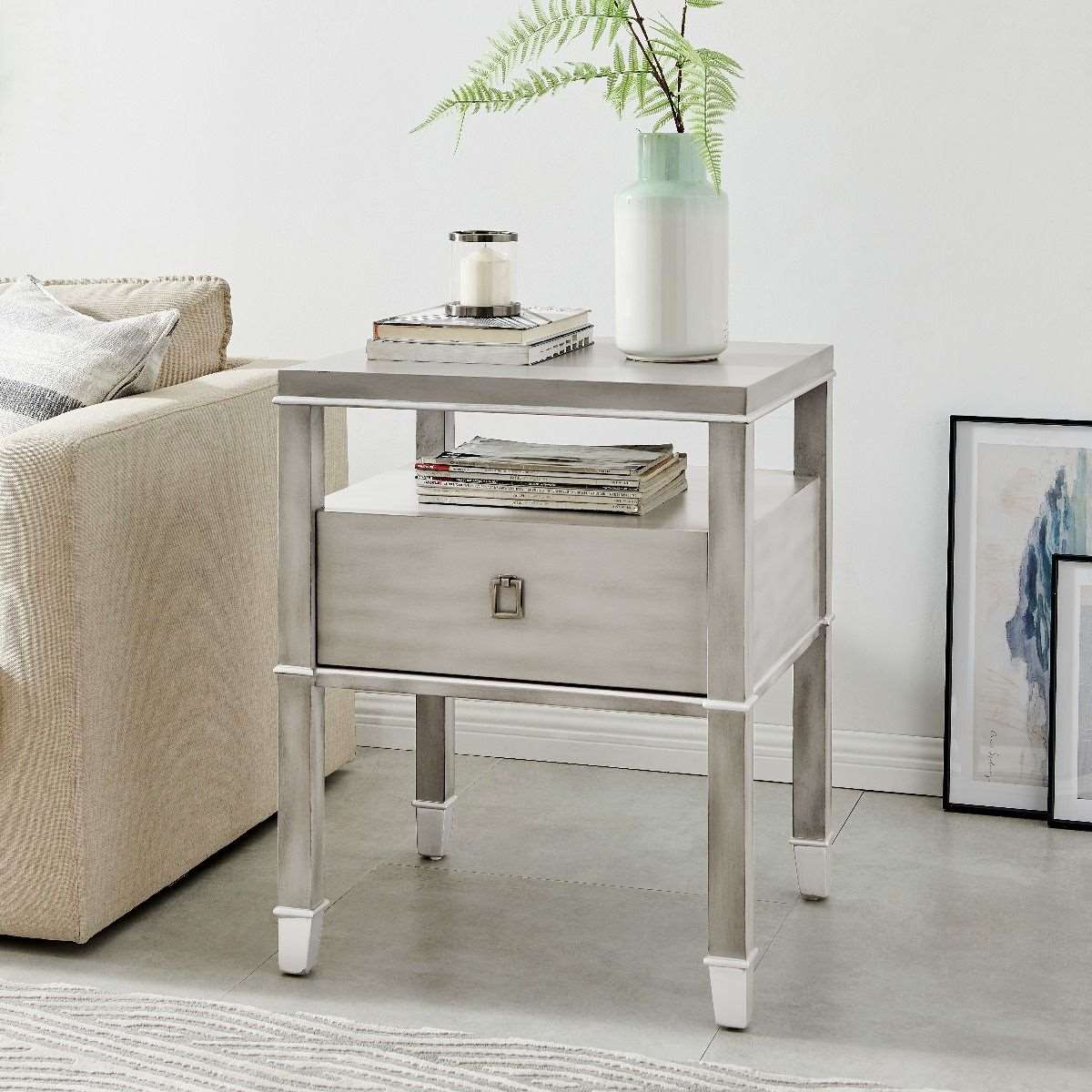 Carter 1 Drawer End Table