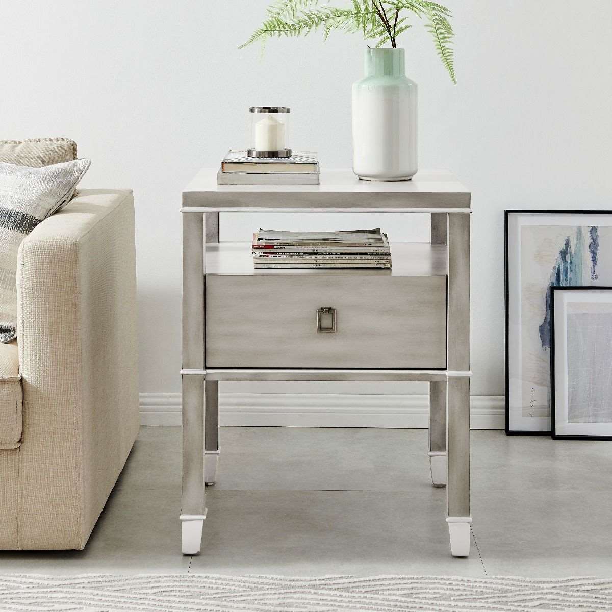 Carter 1 Drawer End Table