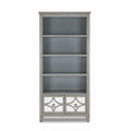 Russell Grey Wooden Bookcase