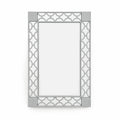 Blakely Grey Wooden Rectangular Mirror