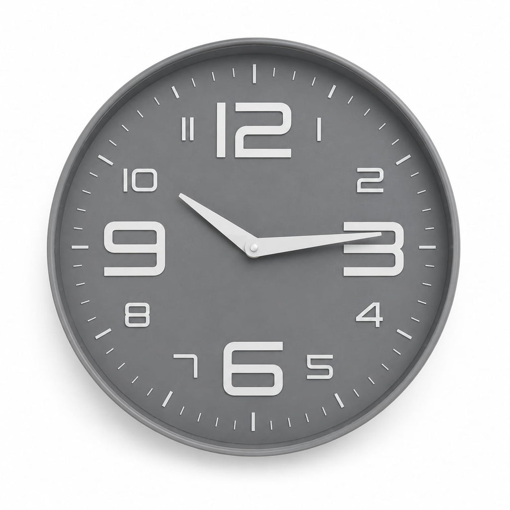 Azure Clock - Grey