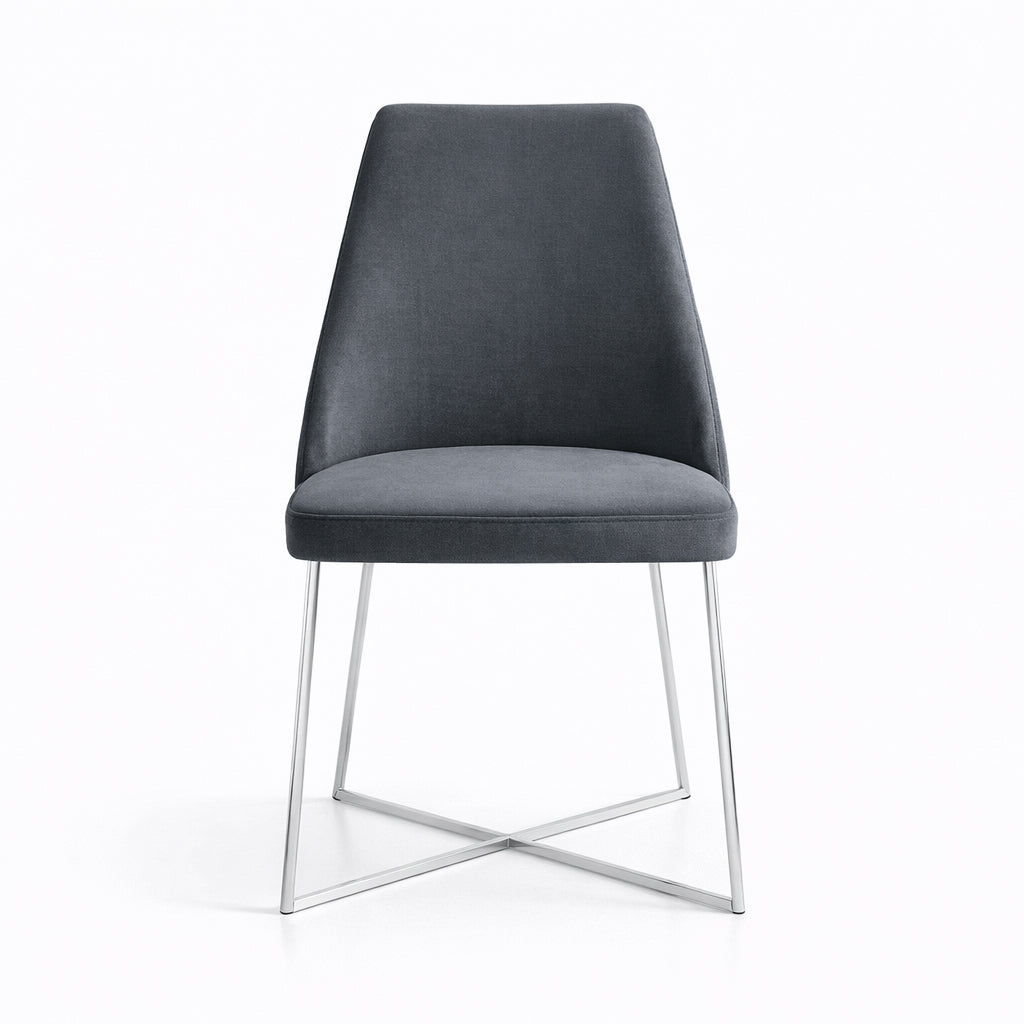 Vip Chair- Grey (Set of 2)