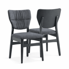 Dinamic Dining Chair - Charcoal Grey  (Set of 2)
