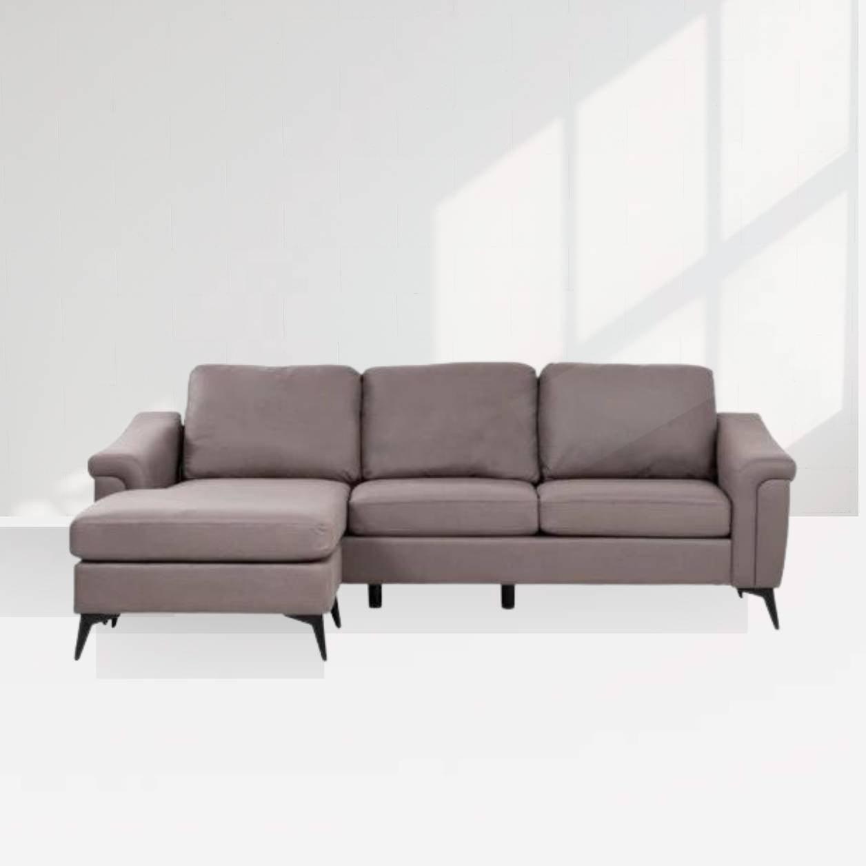 Douglas Nutmeg Leather Air Corner Sofa