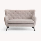 Yak 2 Seater Grey Sheepskin Sofa
