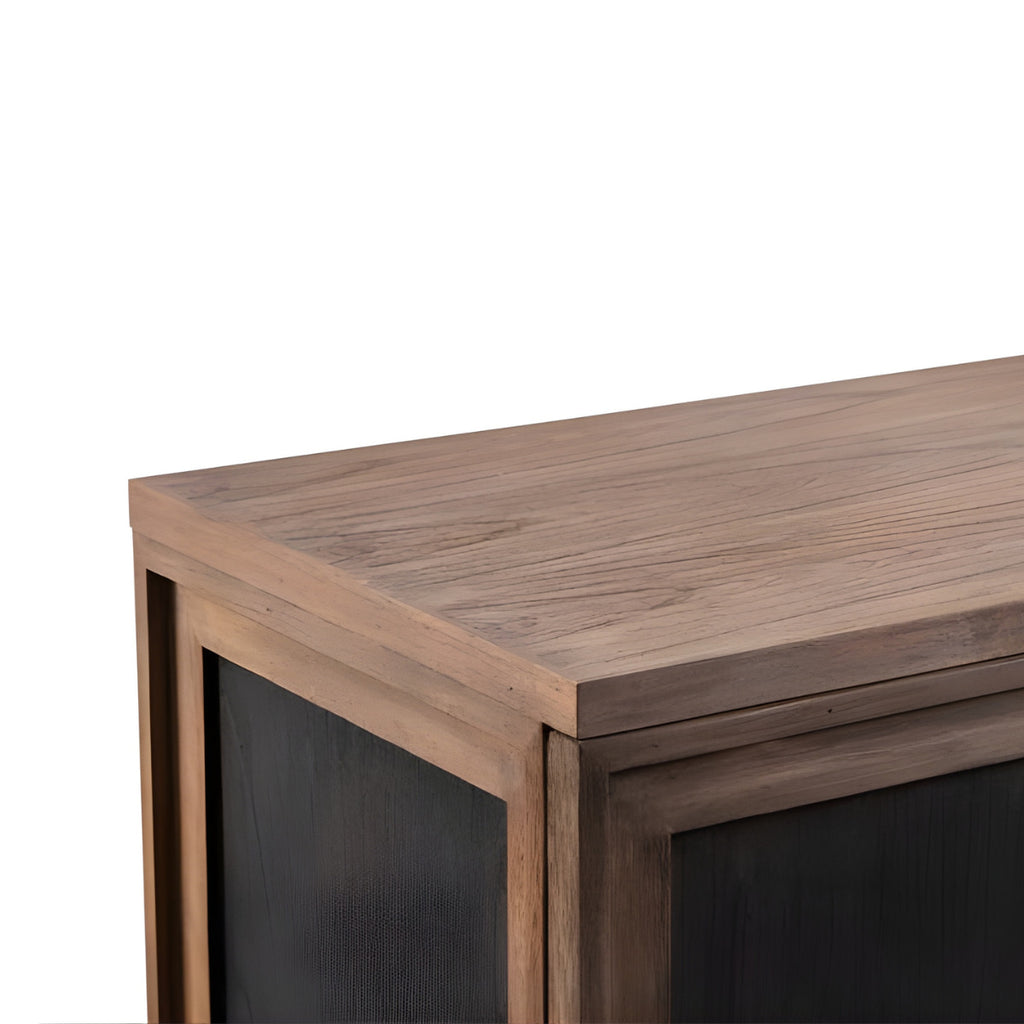 Elliot 2 Door Chest - American Oak Wash