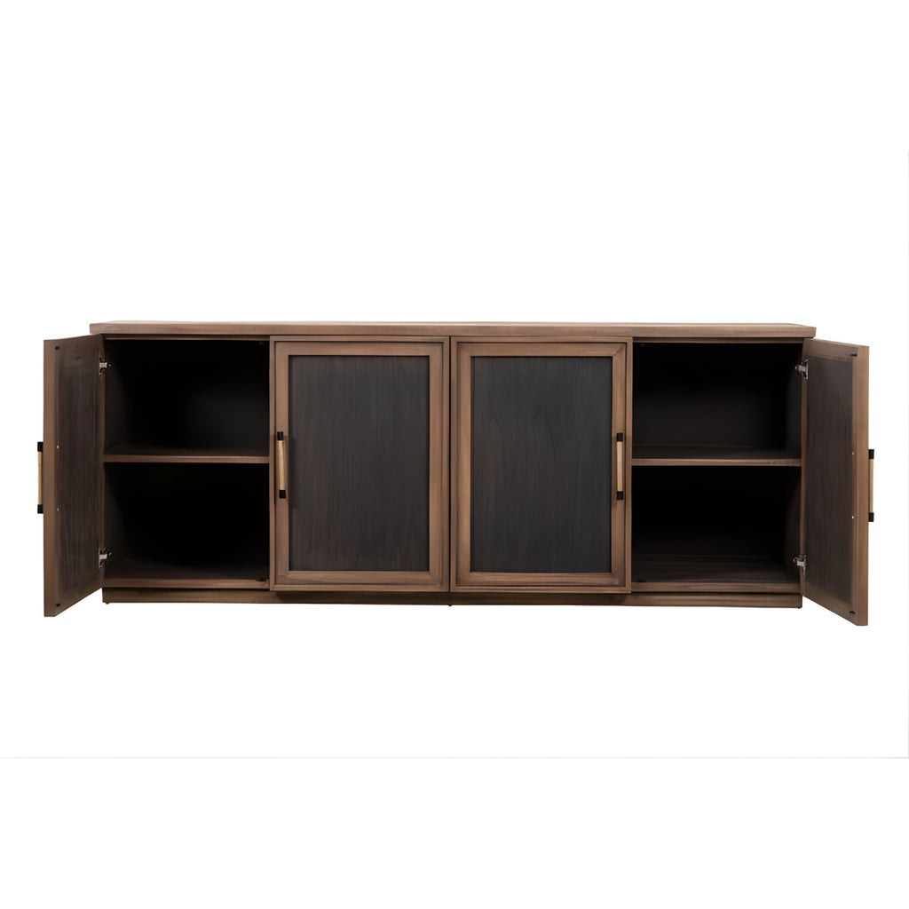 Elliot 4 Door Sideboard - American Oak Wash