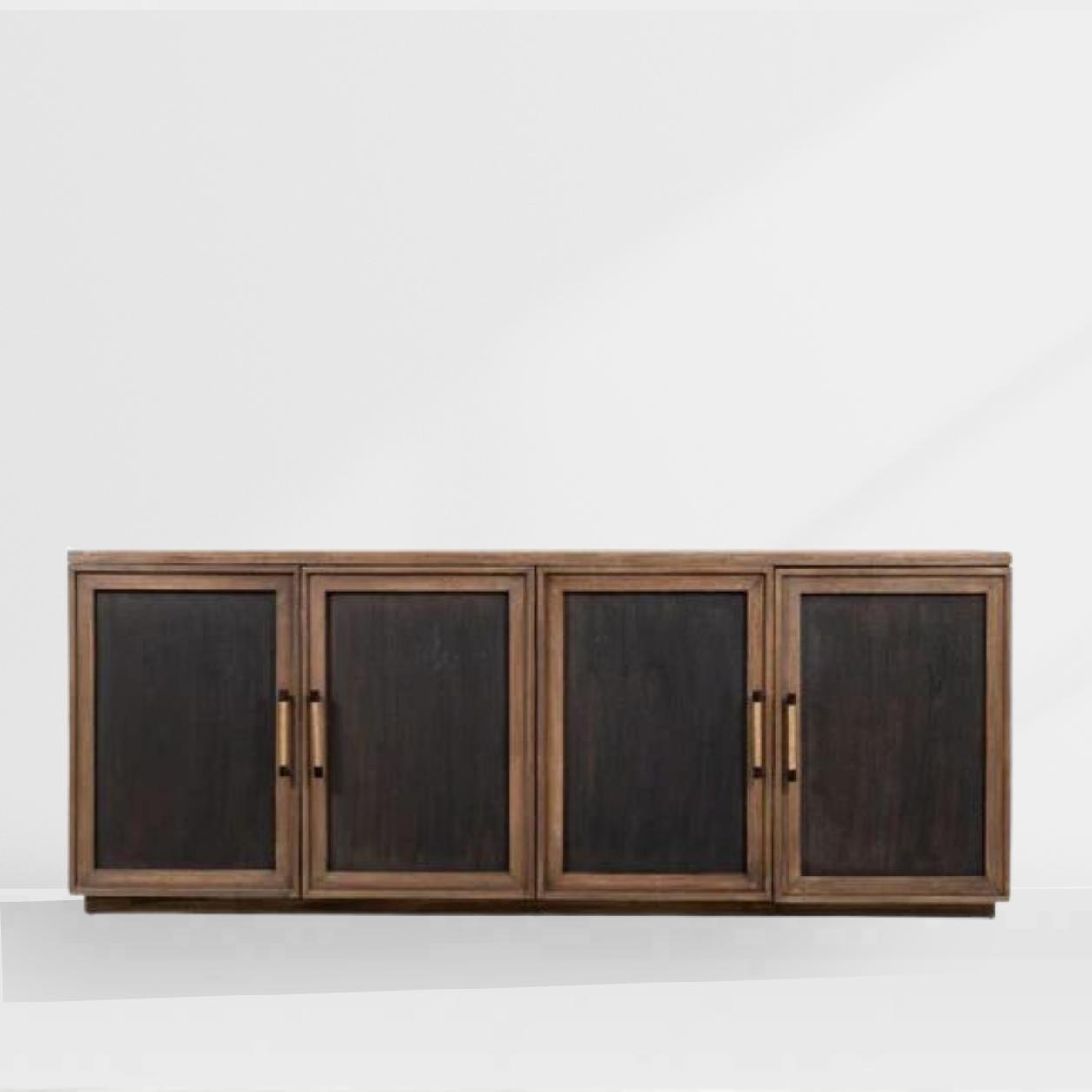 Elliot 4 Door Sideboard - American Oak Wash