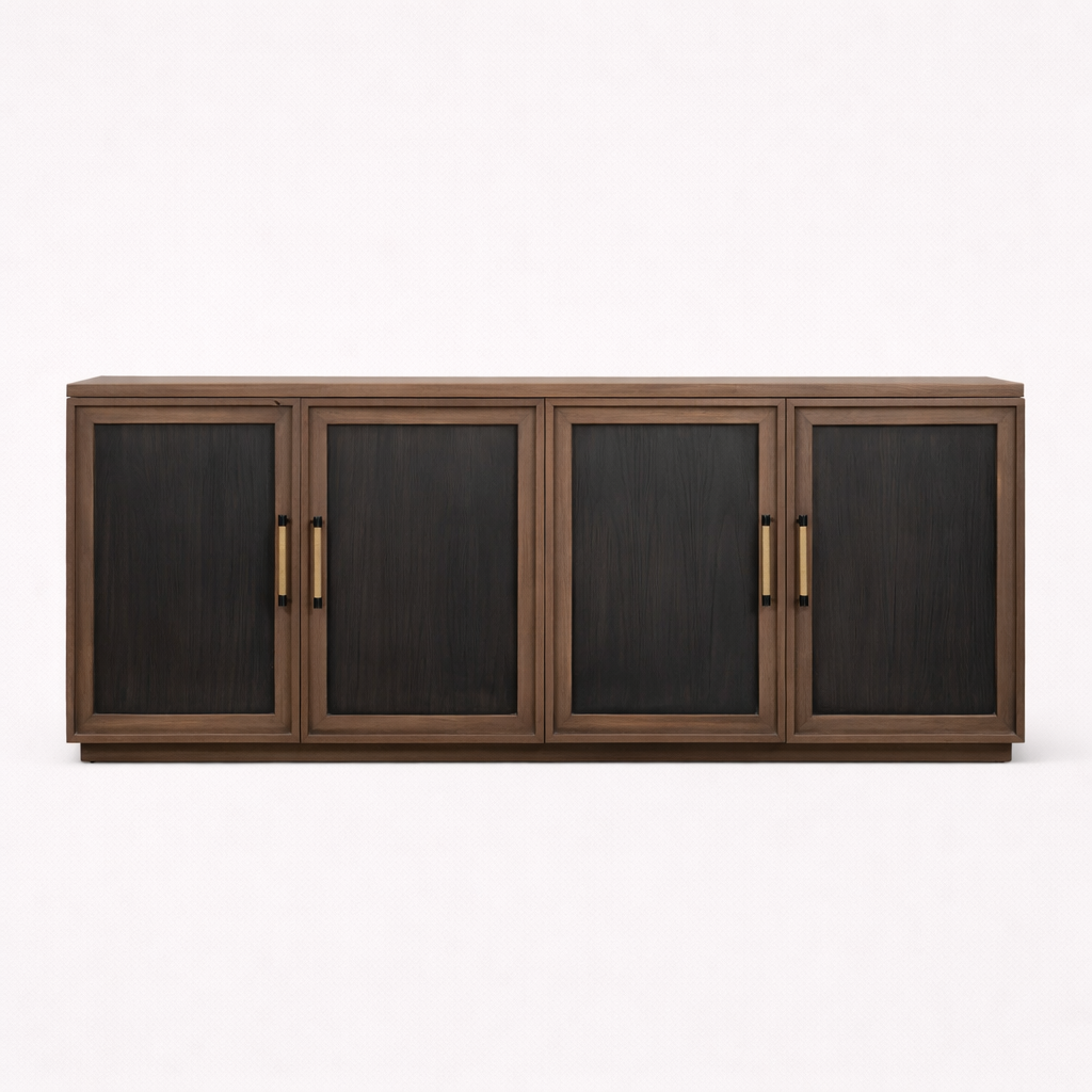 Elliot 4 Door Sideboard - American Oak Wash