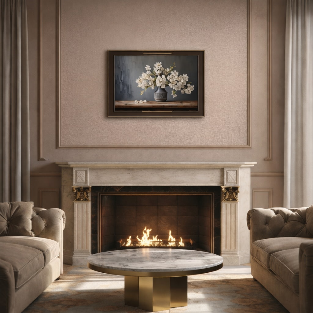 Morning Camellias Wall Art