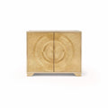 Frenso 2 Door Gold Geometric Chest
