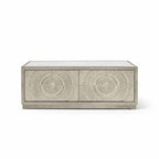 Frenso Silver Geometric Coffee Table