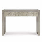 Frenso Silver Geometric Console Table