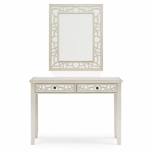 Gallo Champagne Console Table & Mirror