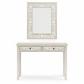 Gallo Champagne Console Table & Mirror