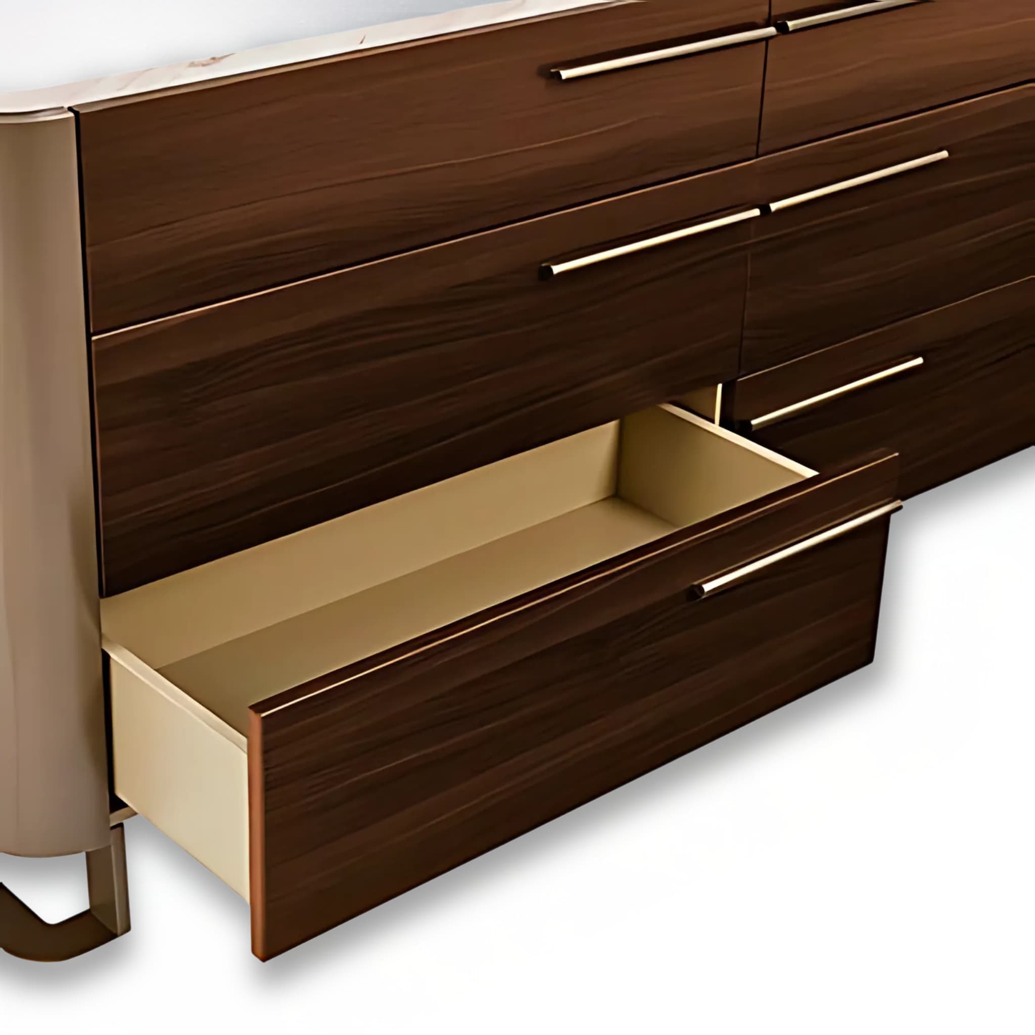 Gianni Chest of 6 Drawers in Dark Oak