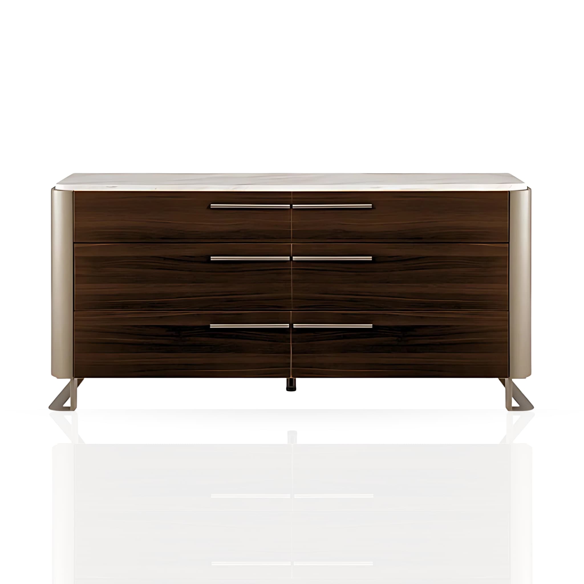 Gianni Chest of 6 Drawers in Dark Oak