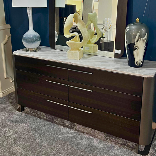 Gianni Chest of 6 Drawers in Dark Oak